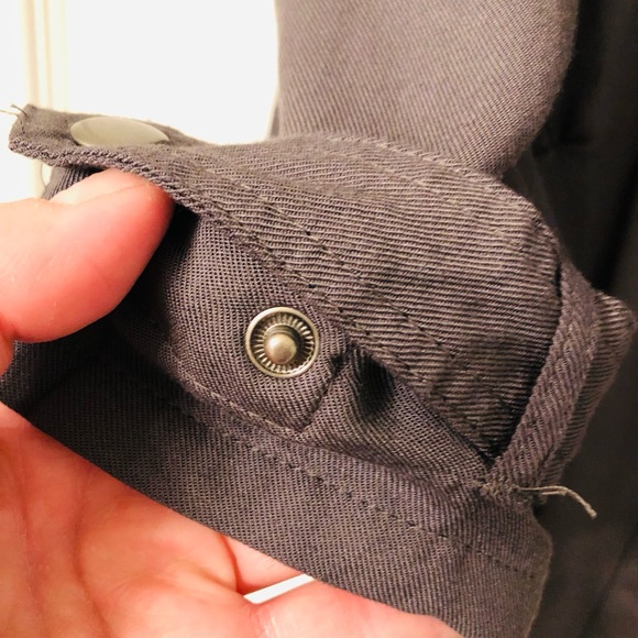 BONGO Charcoal Utility Jacket. Sz. (MED) NWOT - Picture 4 of 8
